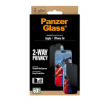 PanzerGlass Γυαλί προστασίας Fullcover Privacy Ultra-Wide Fit w. EasyAligner Case Friendly 0.3MM για Apple iPhone 17 Air 6.6 5G 2025 - PG-PG74944